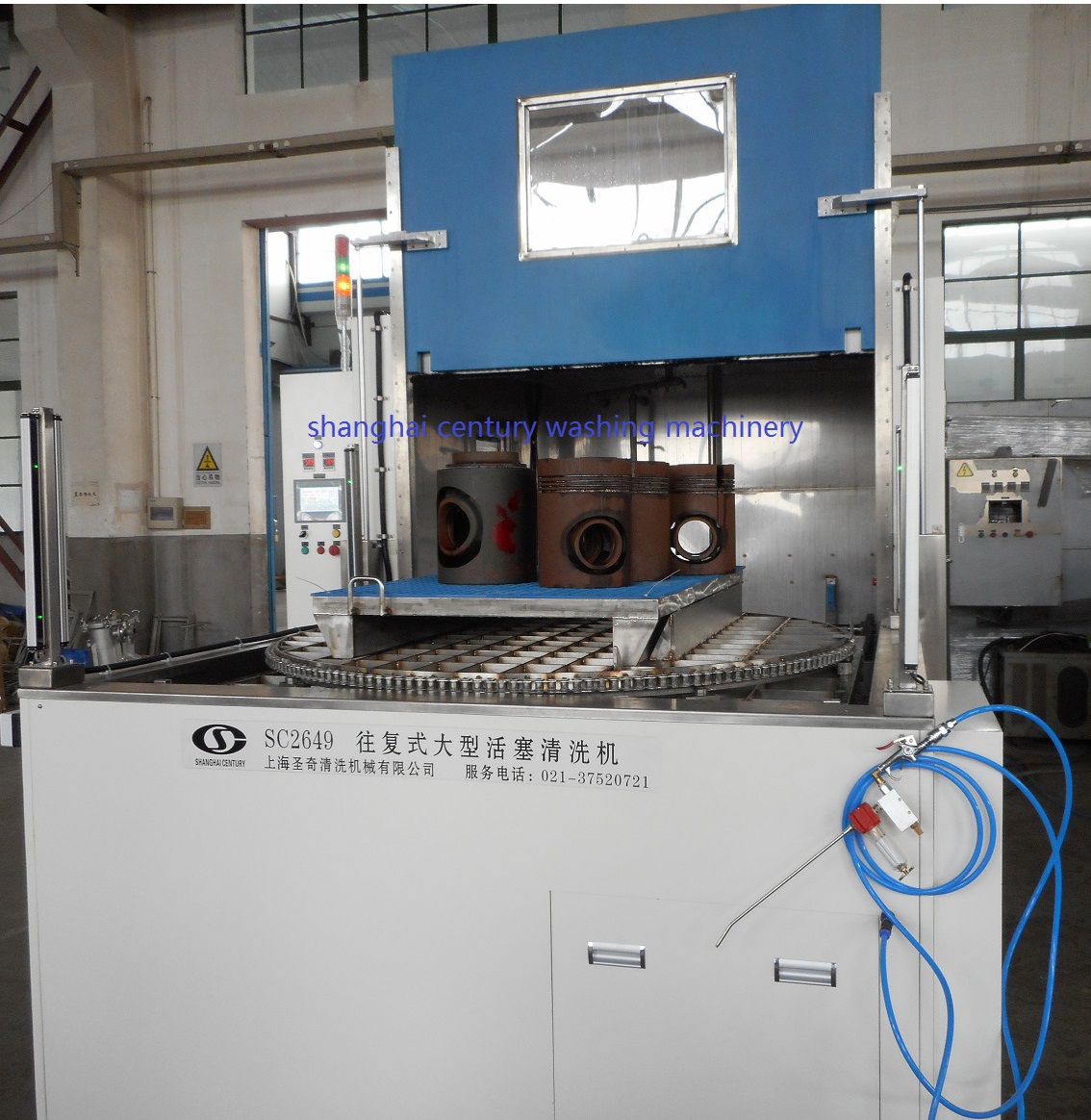 全自動(dòng)往復(fù)式大活塞旋轉(zhuǎn)噴淋清洗機(jī)-SC2649
